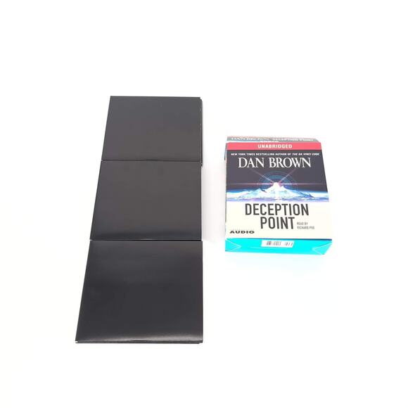 Deception Point AUDIO BOOK Novel by Dan Brown - 15 Compact Discs / CDs - GUC - Picture 10 of 15